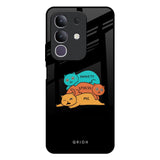 Anxiety Stress IQOO Z10x 5G Glass Back Cover Online