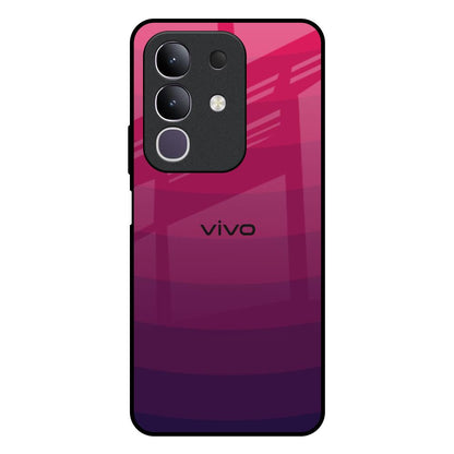 Wavy Pink Pattern IQOO Z10x 5G Glass Back Cover Online