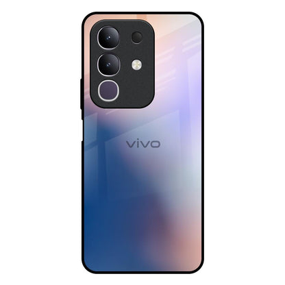 Blue Mauve Gradient IQOO Z10x 5G Glass Back Cover Online
