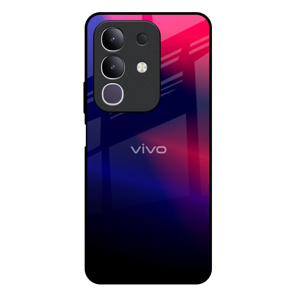 Blue Ombre IQOO Z10x 5G Glass Back Cover Online