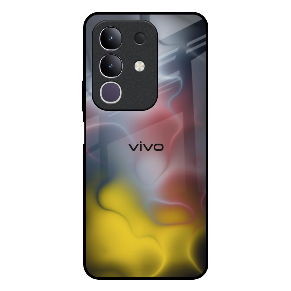 Colorful Smoke IQOO Z10x 5G Glass Back Cover Online