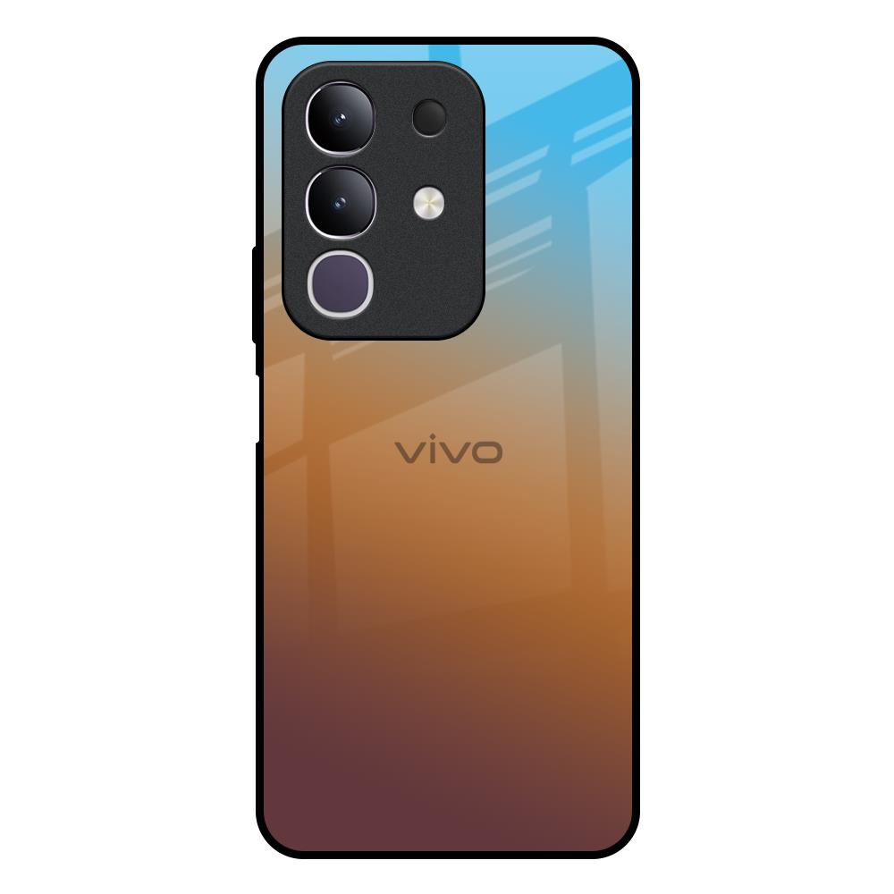 Rich Brown IQOO Z10x 5G Glass Back Cover Online