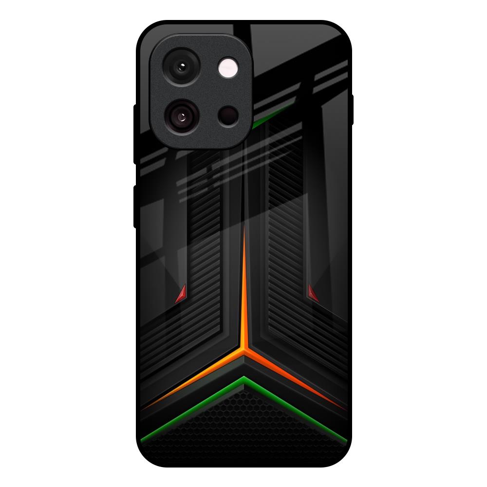 Modern Ultra Chevron OnePlus 13s 5G Glass Back Cover Online