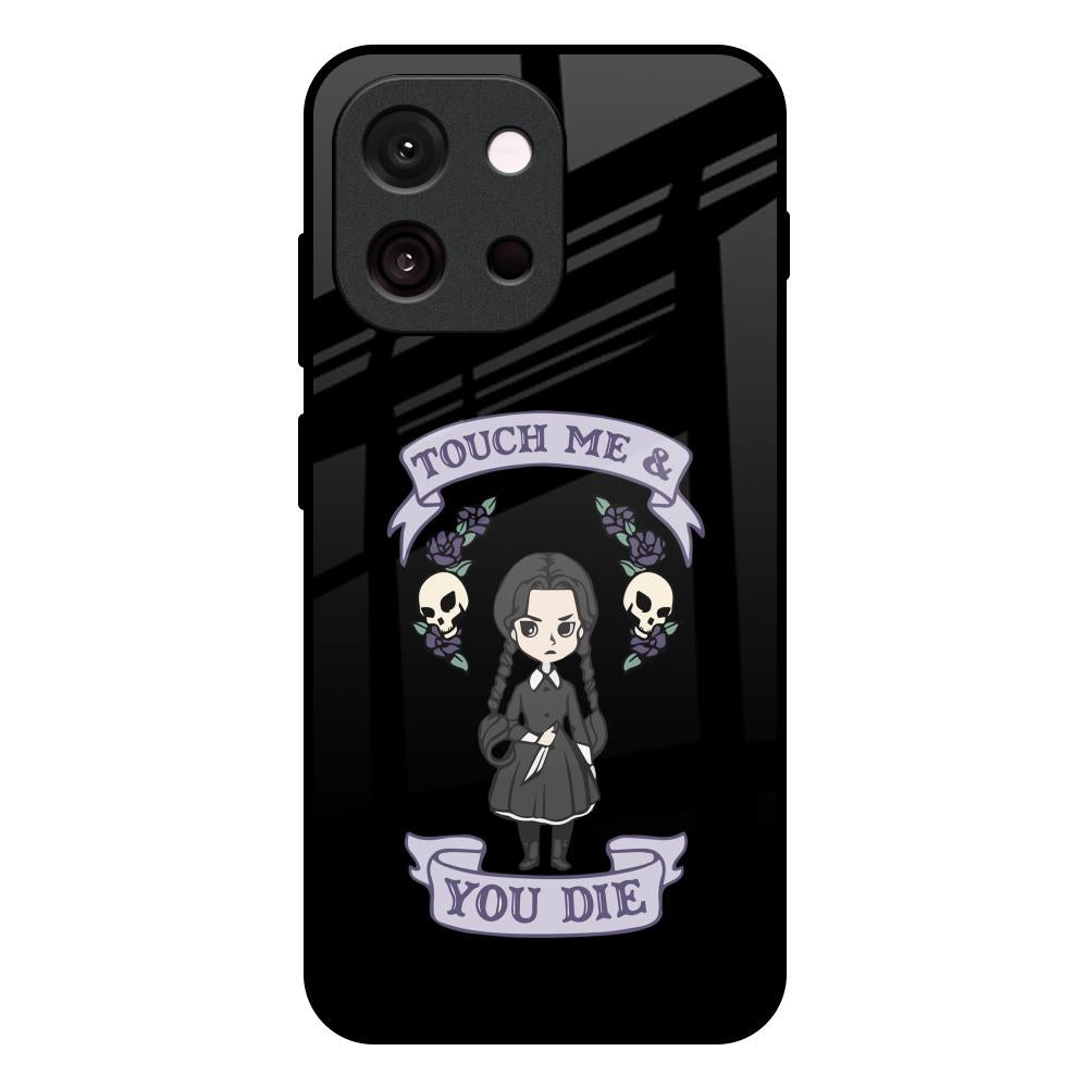 Touch Me & You Die OnePlus 13s 5G Glass Back Cover Online