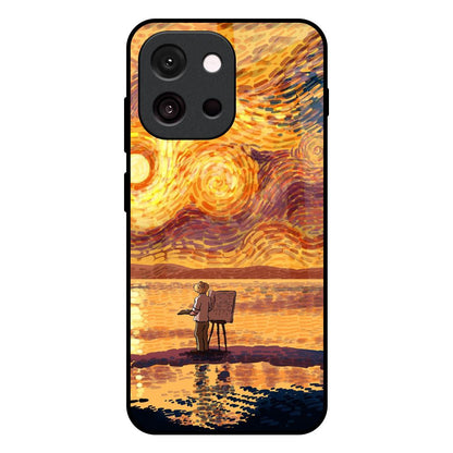 Sunset Vincent OnePlus 13s 5G Glass Back Cover Online