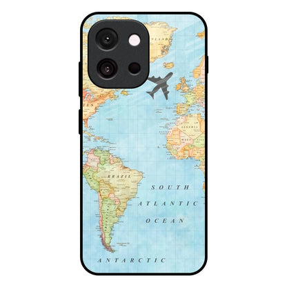 Travel Map OnePlus 13s 5G Glass Back Cover Online