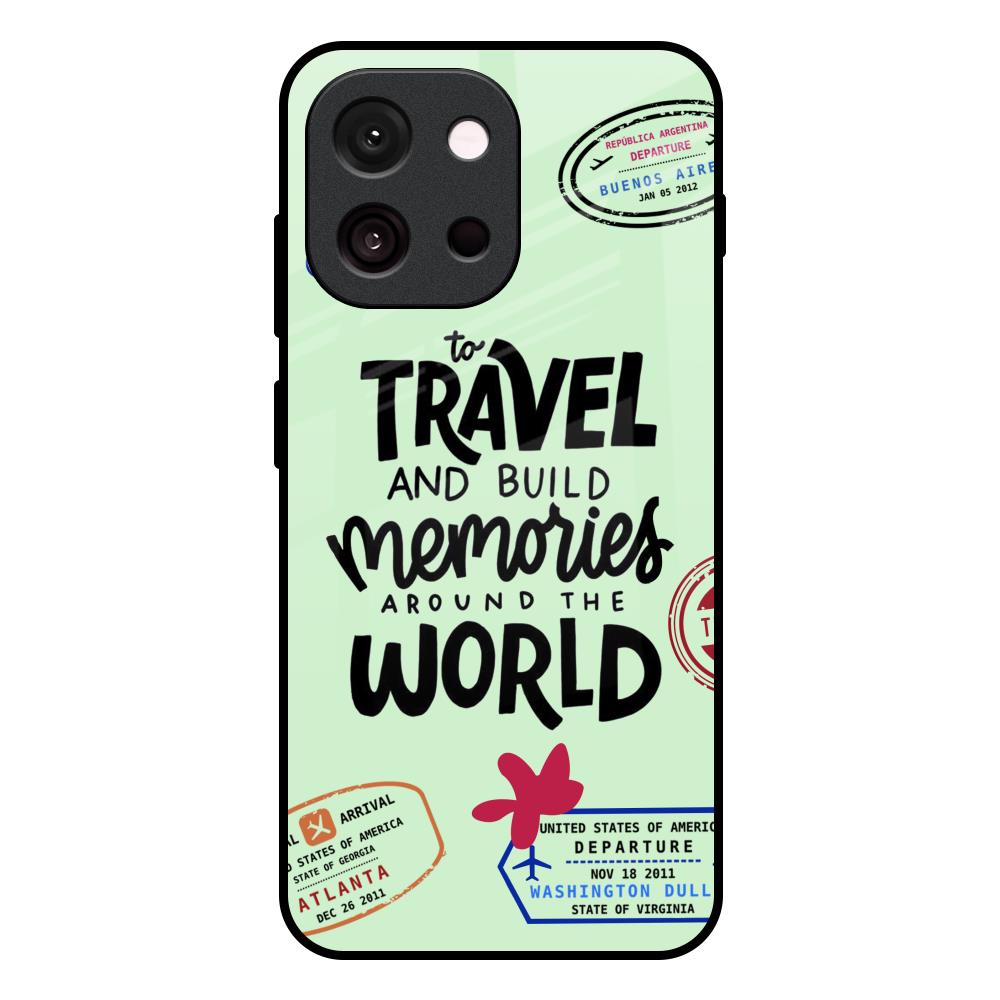 Travel Stamps OnePlus 13s 5G Glass Back Cover Online