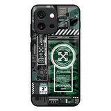 Green Camo Circuit OnePlus 13s 5G Glass Back Cover Online