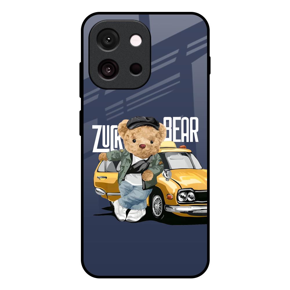 Adventurous Bear OnePlus 13s 5G Glass Back Cover Online