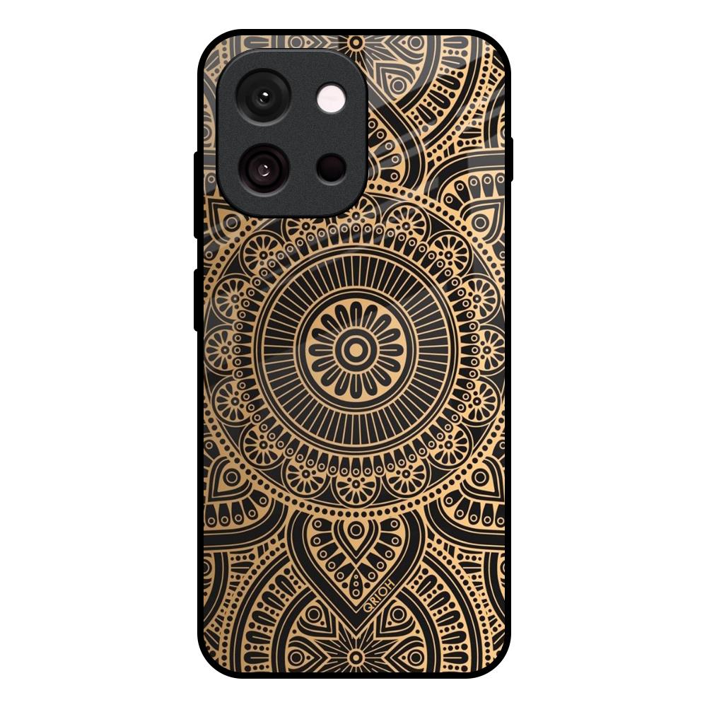 Luxury Mandala OnePlus 13s 5G Glass Back Cover Online