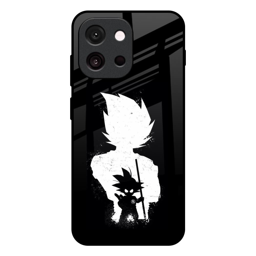Monochrome Goku OnePlus 13s 5G Glass Back Cover Online
