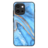 Vibrant Blue Marble OnePlus 13s 5G Glass Back Cover Online