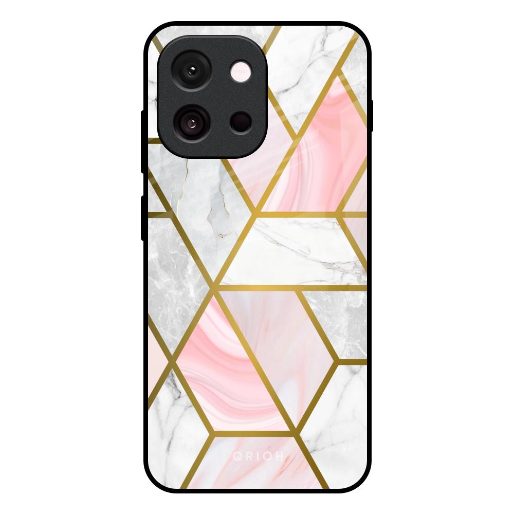 Geometrical Marble OnePlus 13s 5G Glass Back Cover Online
