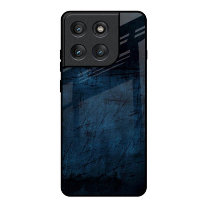 Dark Blue Grunge Motorola Edge 60 Pro Glass Back Cover Online
