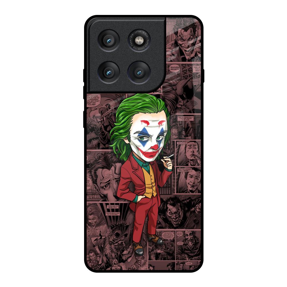 Joker Cartoon Motorola Edge 60 Pro Glass Back Cover Online