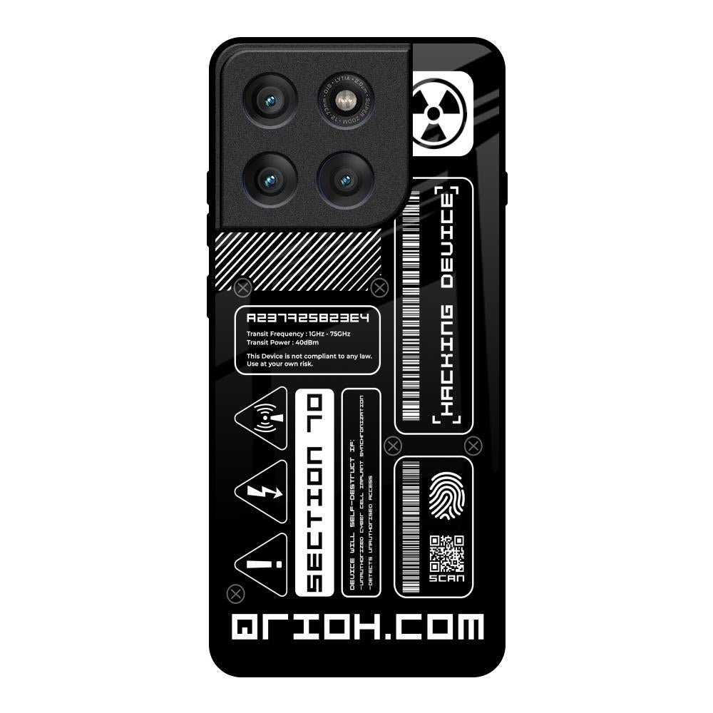 Futuristic Art Motorola Edge 60 Pro Glass Back Cover Online