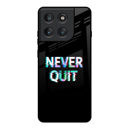 Never Quit Motorola Edge 60 Pro Glass Back Cover Online