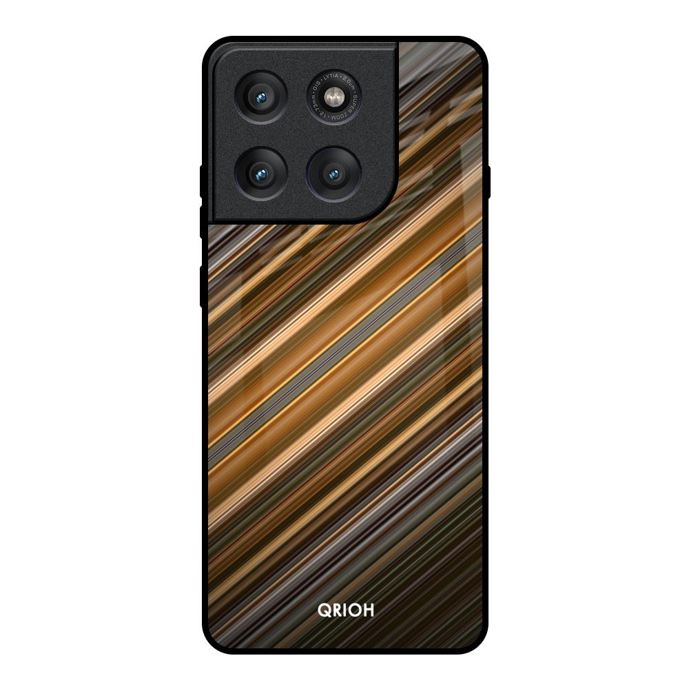 Diagonal Slash Pattern Motorola Edge 60 Pro Glass Back Cover Online