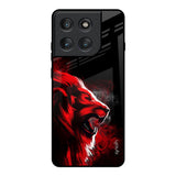 Red Angry Lion Motorola Edge 60 Pro Glass Back Cover Online