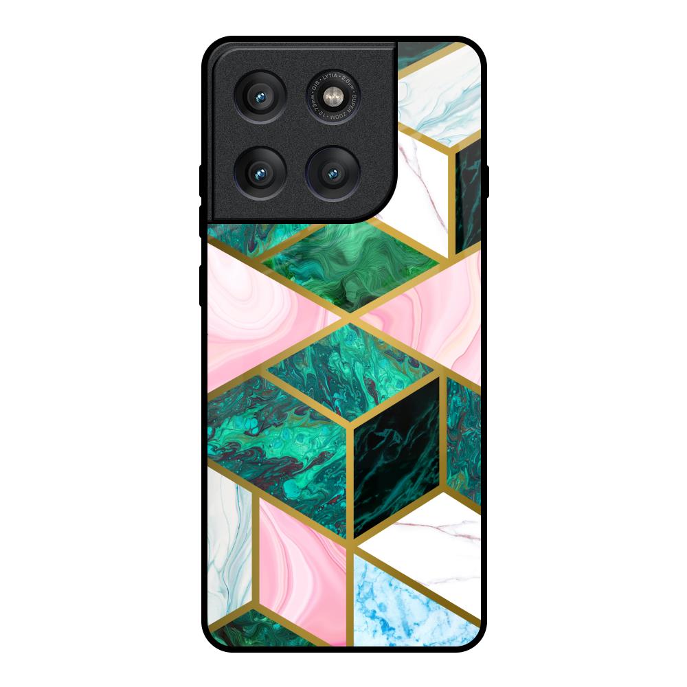 Seamless Green Marble Motorola Edge 60 Pro Glass Back Cover Online