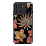 Lines Pattern Flowers Motorola Edge 60 Pro Glass Back Cover Online