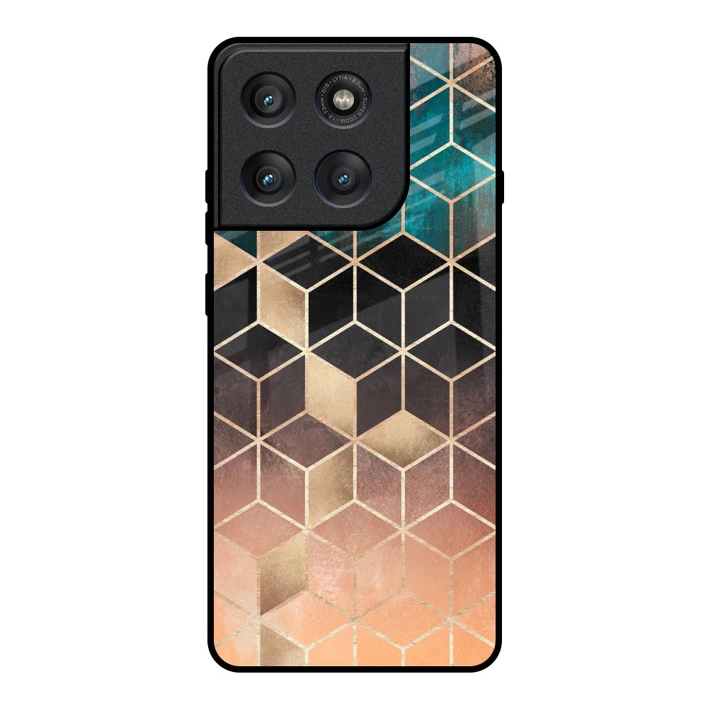 Bronze Texture Motorola Edge 60 Pro Glass Back Cover Online