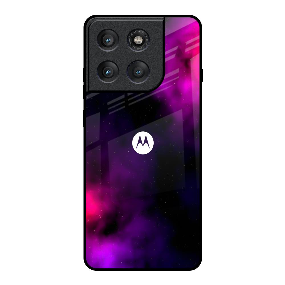 Pink Galaxy Motorola Edge 60 Pro Glass Back Cover Online