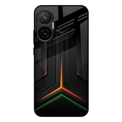 Modern Ultra Chevron Poco F7 5G Glass Back Cover Online