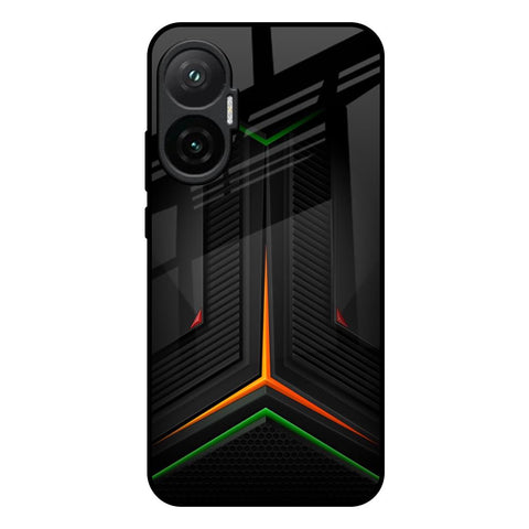 Modern Ultra Chevron Poco F7 5G Glass Back Cover Online