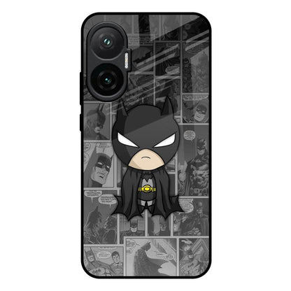 Cartoon Art Poco F7 5G Glass Back Cover Online