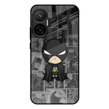 Cartoon Art Poco F7 5G Glass Back Cover Online