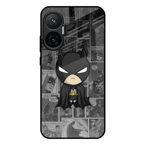 Cartoon Art Poco F7 5G Glass Back Cover Online