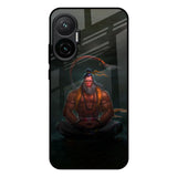 Lord Hanuman Animated Poco F7 5G Glass Back Cover Online
