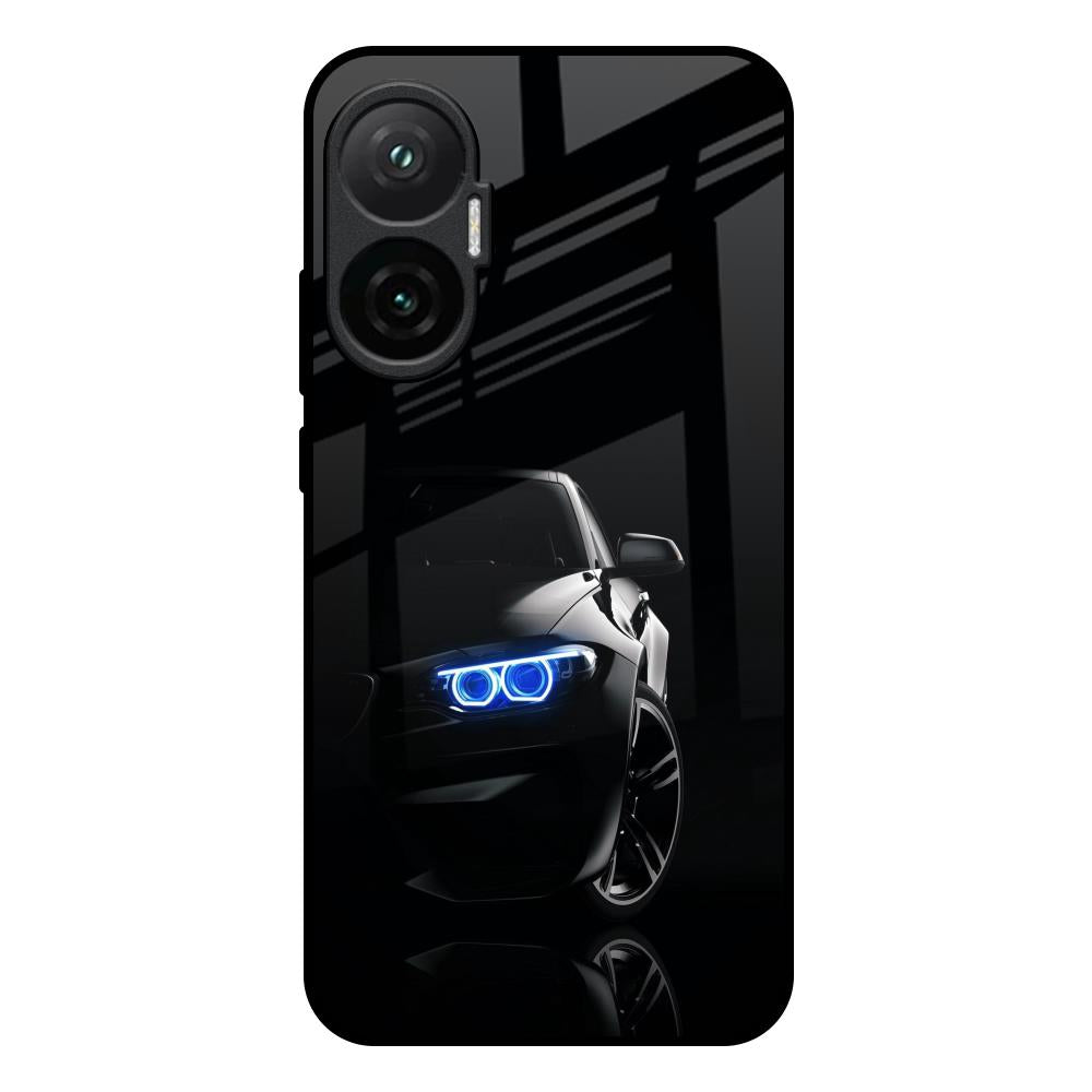 Car In Dark Poco F7 5G Glass Back Cover Online