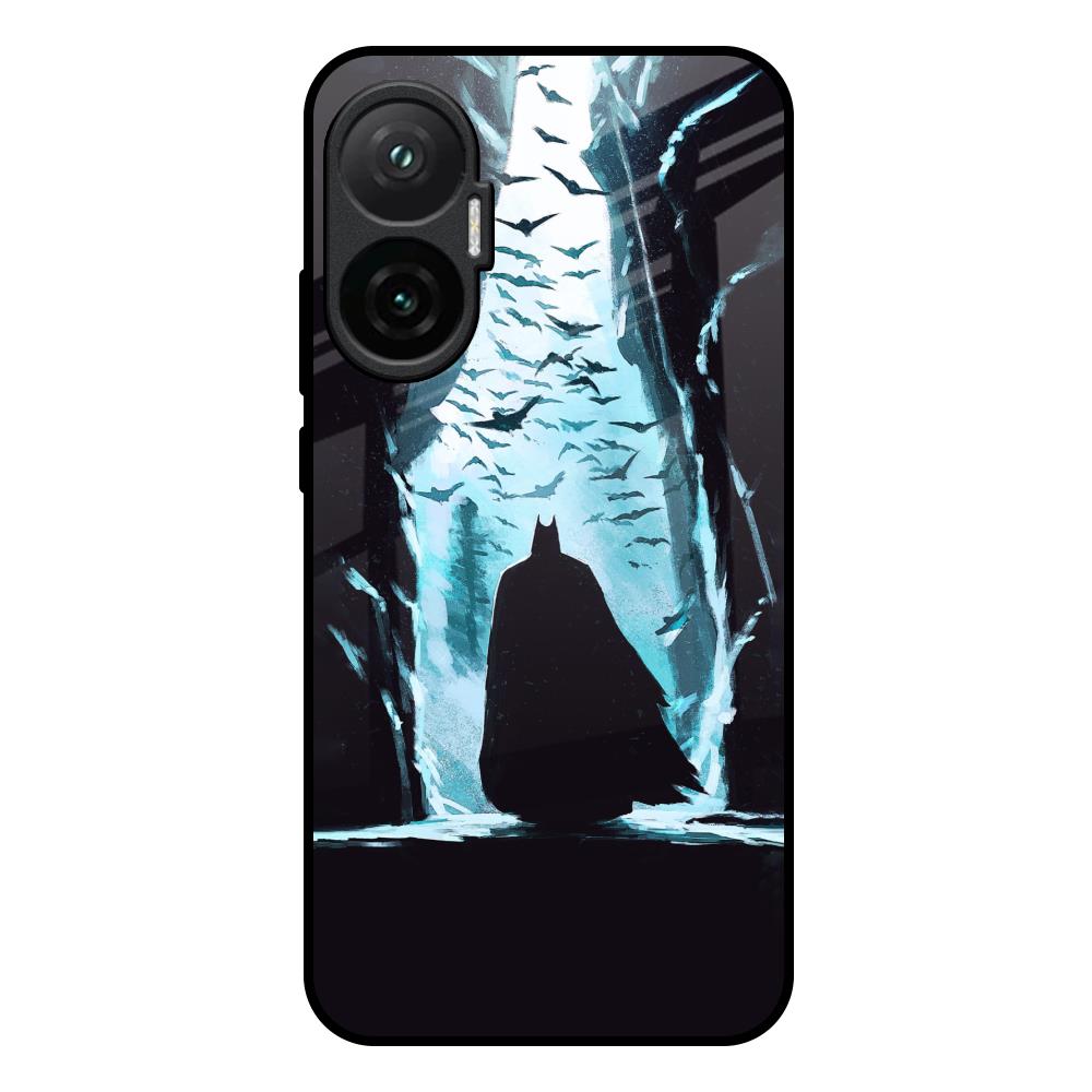 Dark Man In Cave Poco F7 5G Glass Back Cover Online