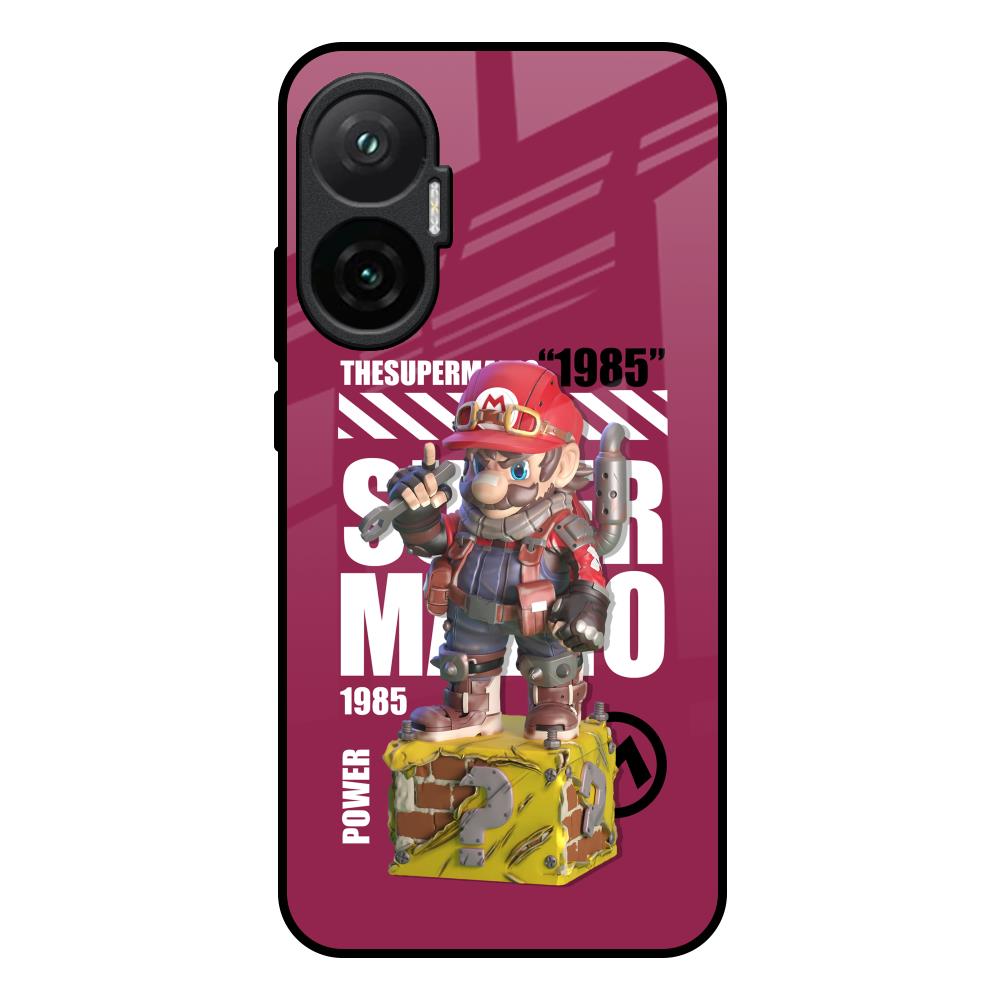 Gangster Hero Poco F7 5G Glass Back Cover Online