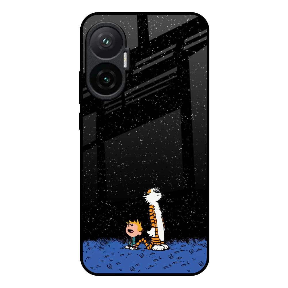 Night Sky Star Poco F7 5G Glass Back Cover Online
