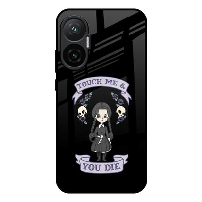 Touch Me & You Die Poco F7 5G Glass Back Cover Online