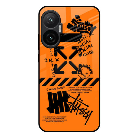 Anti Social Club Poco F7 5G Glass Back Cover Online