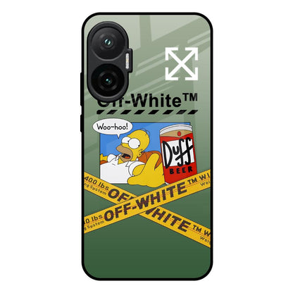 Duff Beer Poco F7 5G Glass Back Cover Online