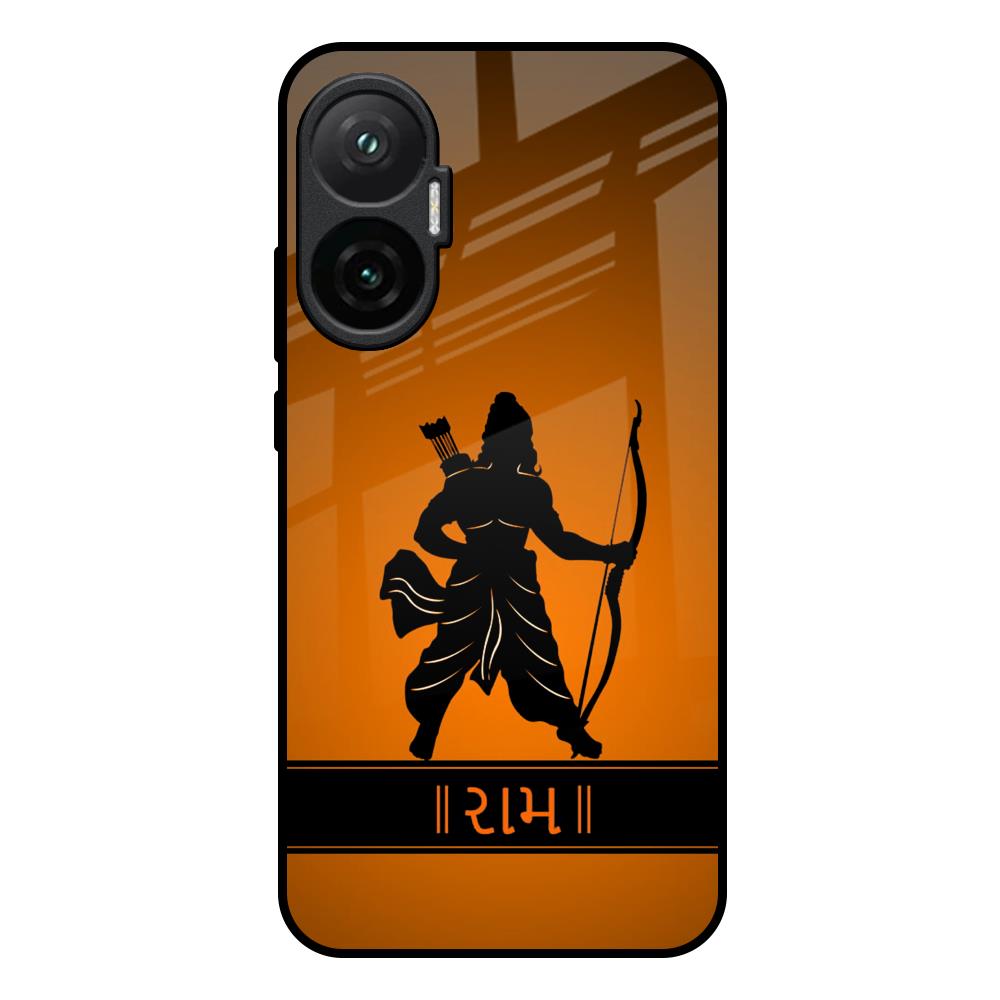 Halo Rama Poco F7 5G Glass Back Cover Online