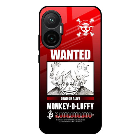 Luffy Wanted Poco F7 5G Glass Back Cover Online