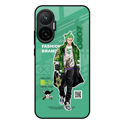 Zoro Bape Poco F7 5G Glass Back Cover Online