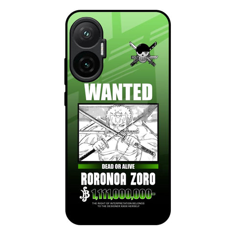 Zoro Wanted Poco F7 5G Glass Back Cover Online