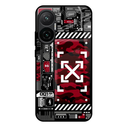 Technology Art Poco F7 5G Glass Back Cover Online