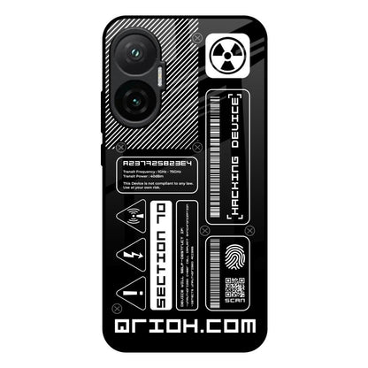 Futuristic Art Poco F7 5G Glass Back Cover Online