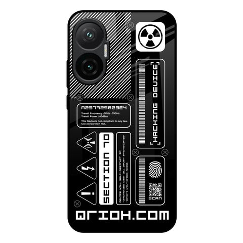 Futuristic Art Poco F7 5G Glass Back Cover Online