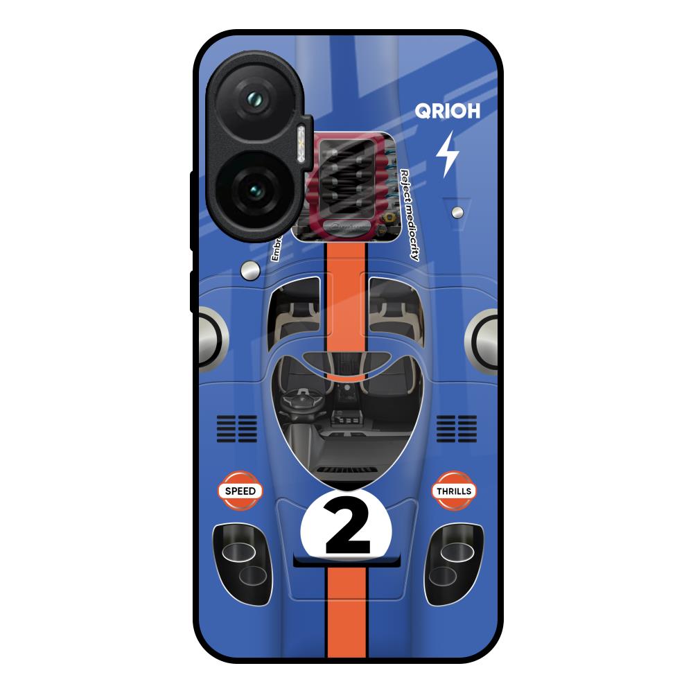 Car Adiction Poco F7 5G Glass Back Cover Online