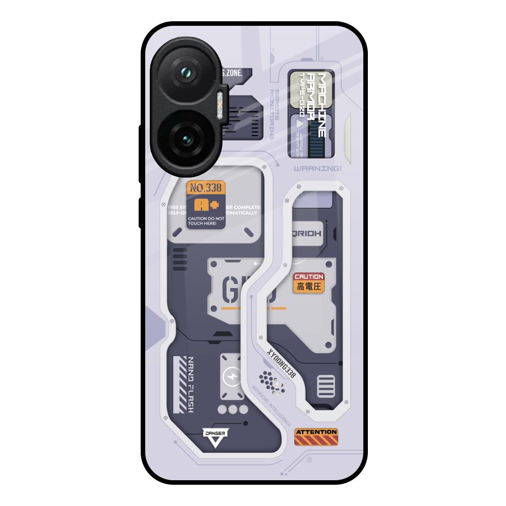 Tech Savvy Poco F7 5G Glass Back Cover Online