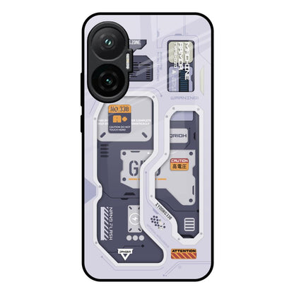 Tech Savvy Poco F7 5G Glass Back Cover Online